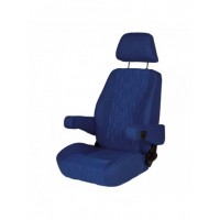 Stuurstoel bach blauwe stof...